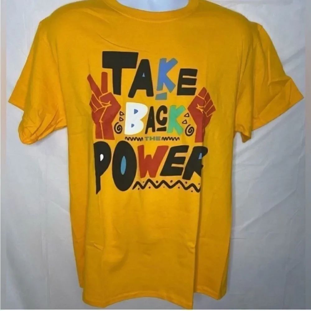 Fashion Nova Men Take Back
Power T-shirt Size M